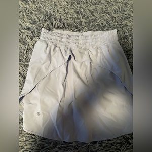 Lululemon hotty hot skirt pastel blue